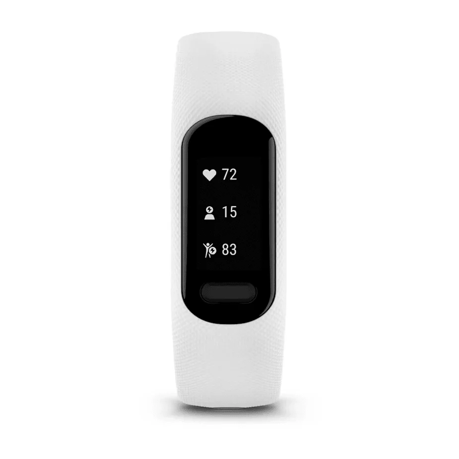 Garmin Vivosmart 5 | White – Small/Medium | 49-GAR-010-02645-11 - Image 4