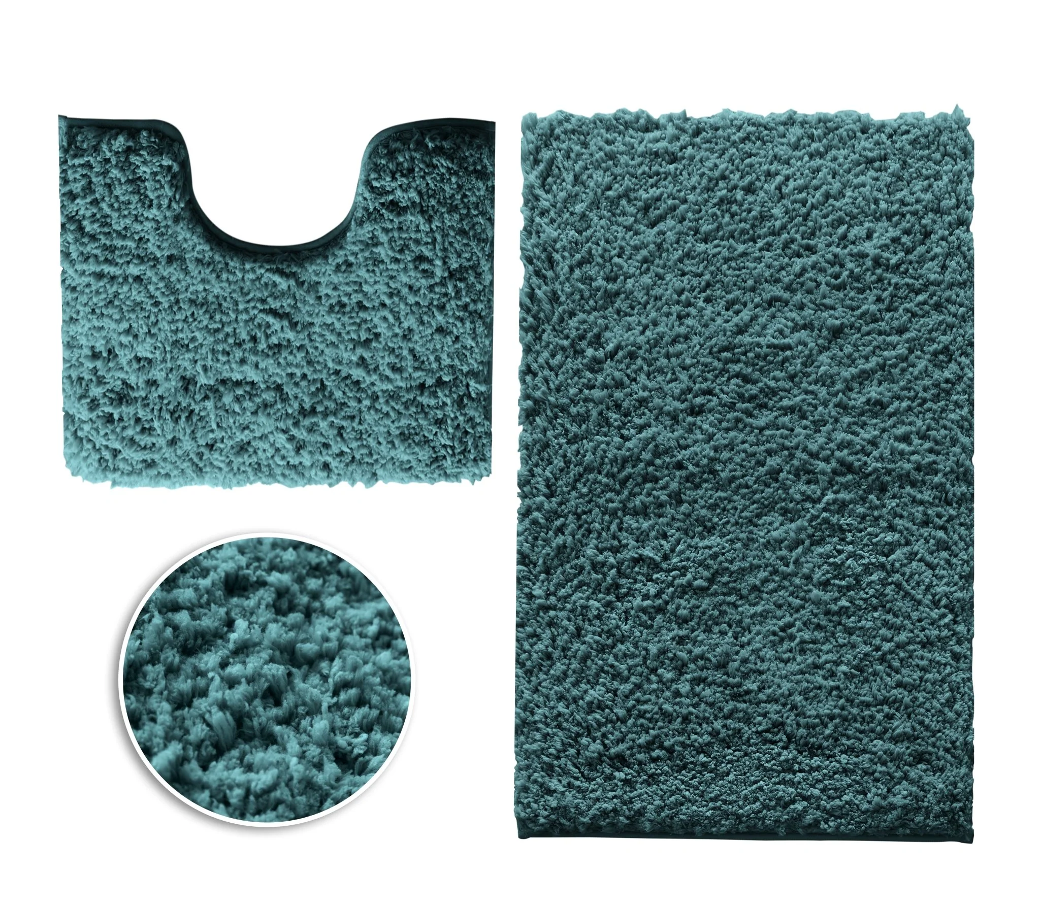 Gaveno Cavailia Ultimate Zero Twist 2pc Bath Set Teal - Image 3