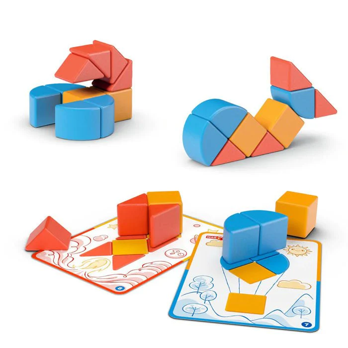 Geomag Magicube Blocks and Cards 16 Piece Set - Image 2