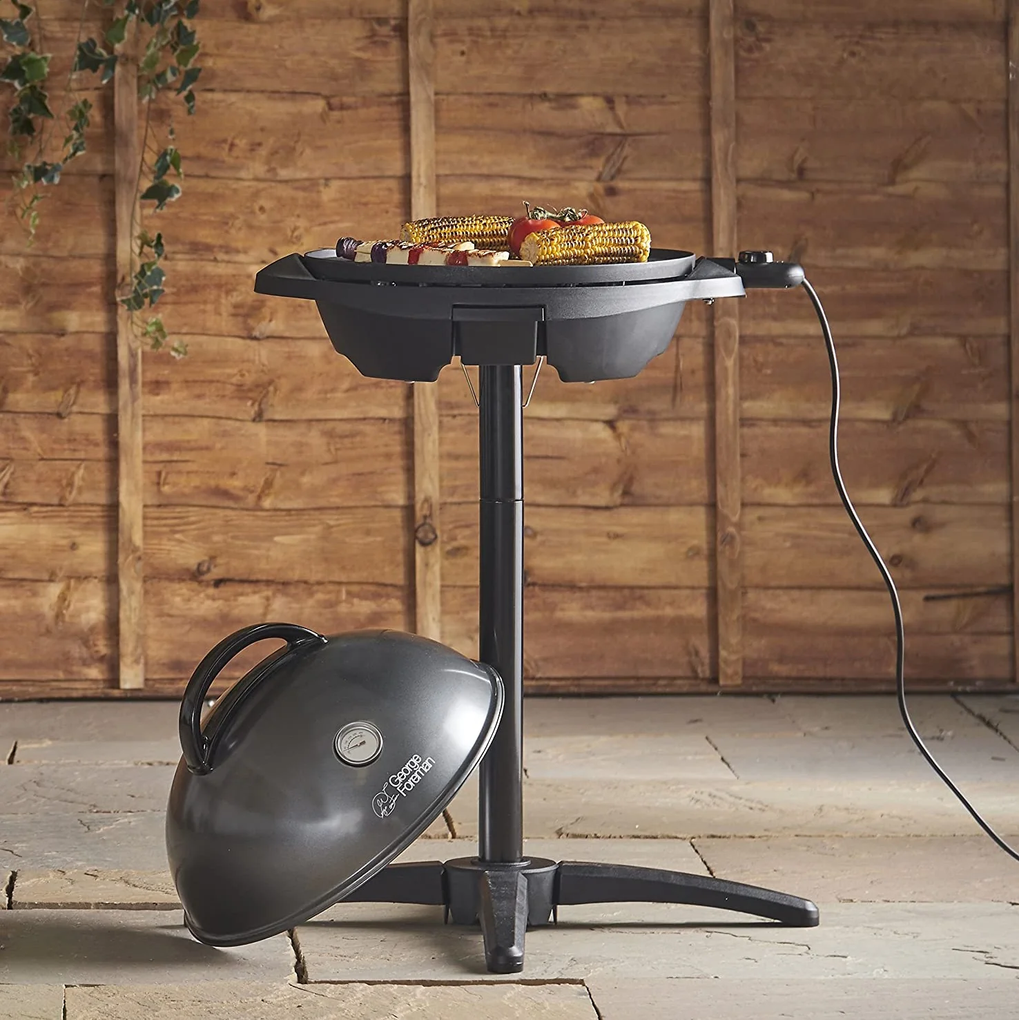 George Foreman Indoor / Outdoor Electric BBQ Grill - Image 3