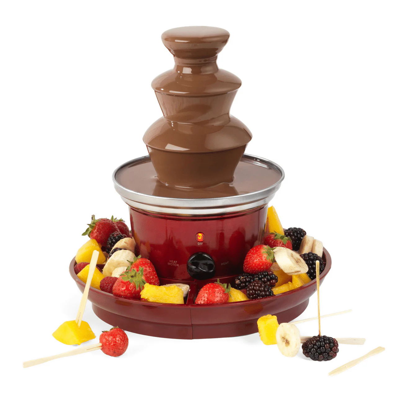Giles & Posner Chocolate Fountain with Fruit Tray - Image 8