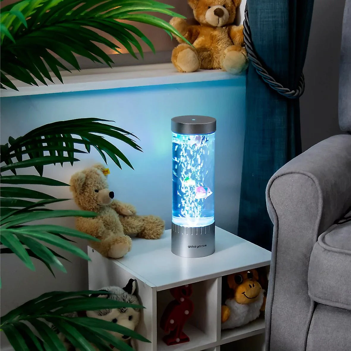 Global Gizmos Colour Changing Bubble Fish Lamp - Image 6