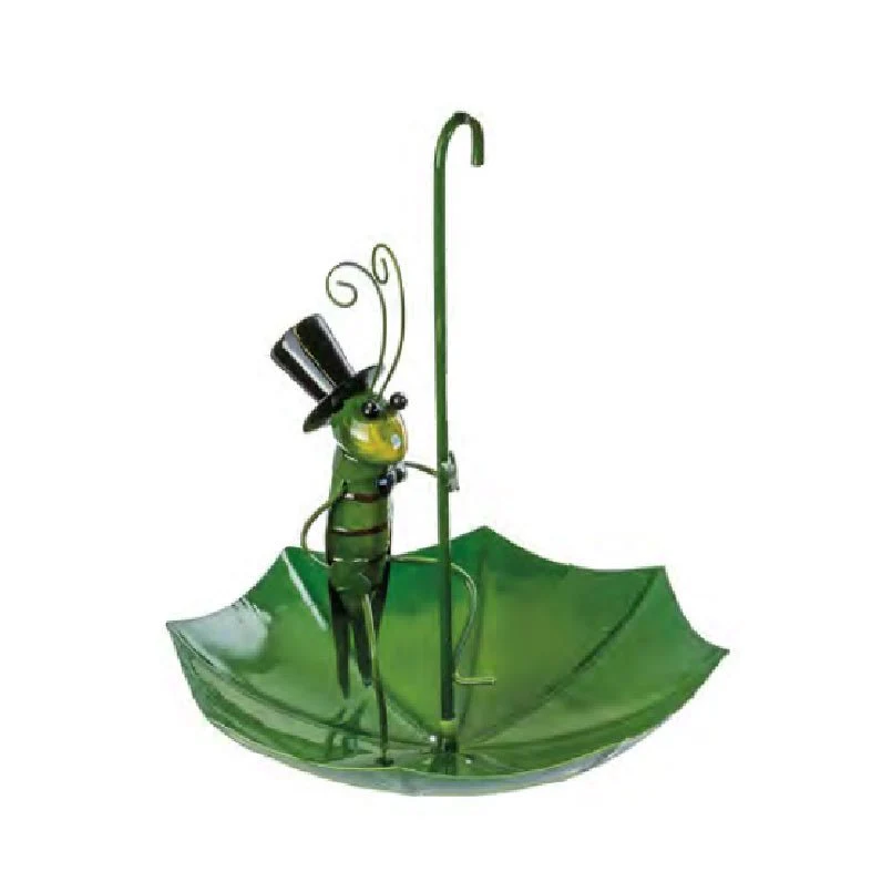 Grasshopper Umbrella Bird Feeder