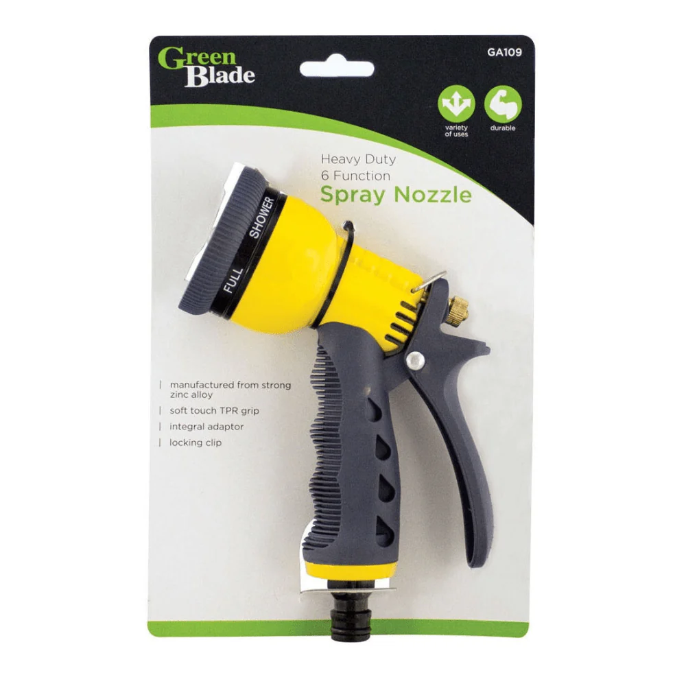 Green Blade Heavy Duty 6 Function Spray Nozzle BB‑GA109