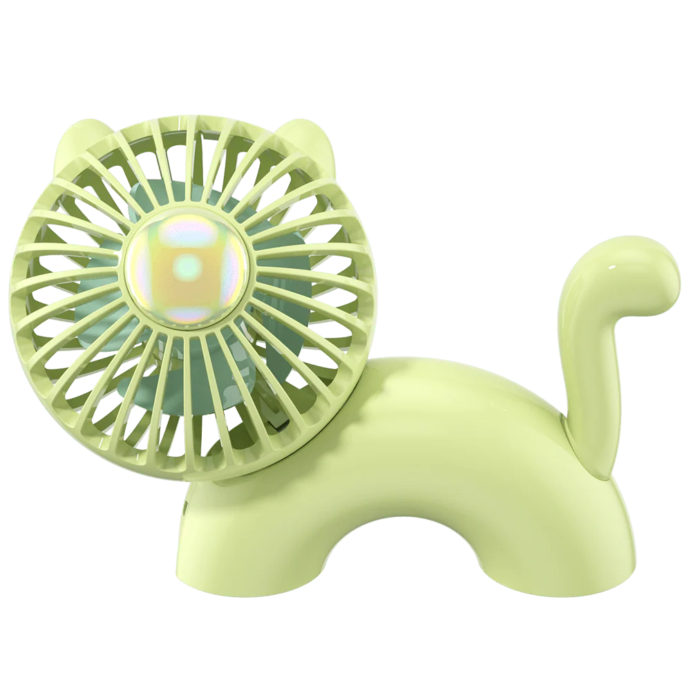Green Cat Fan
