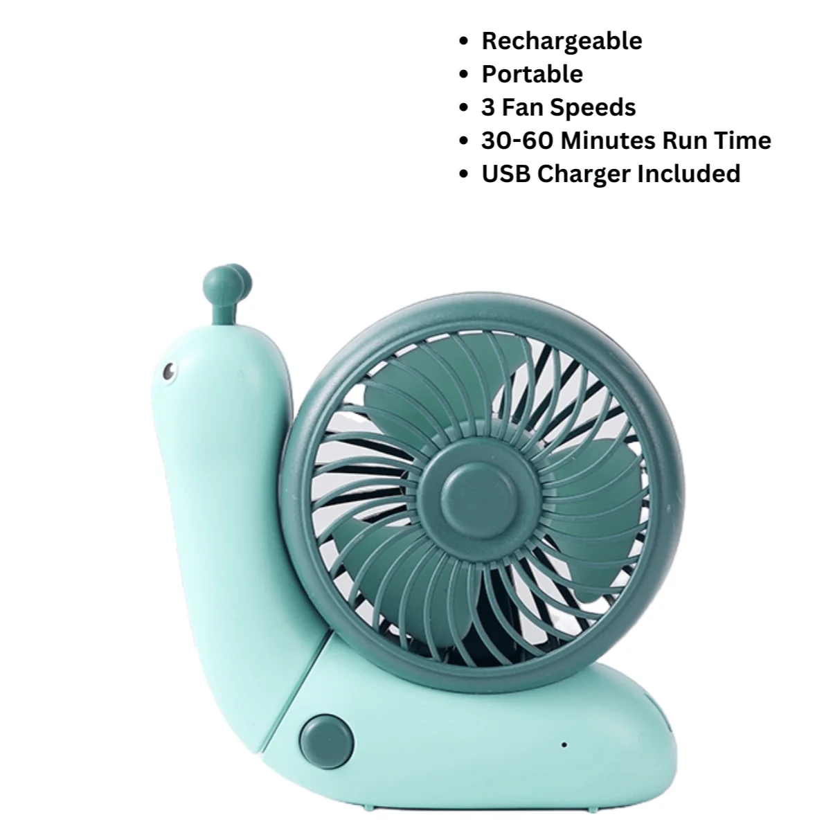 Green Snail Fan - Image 2