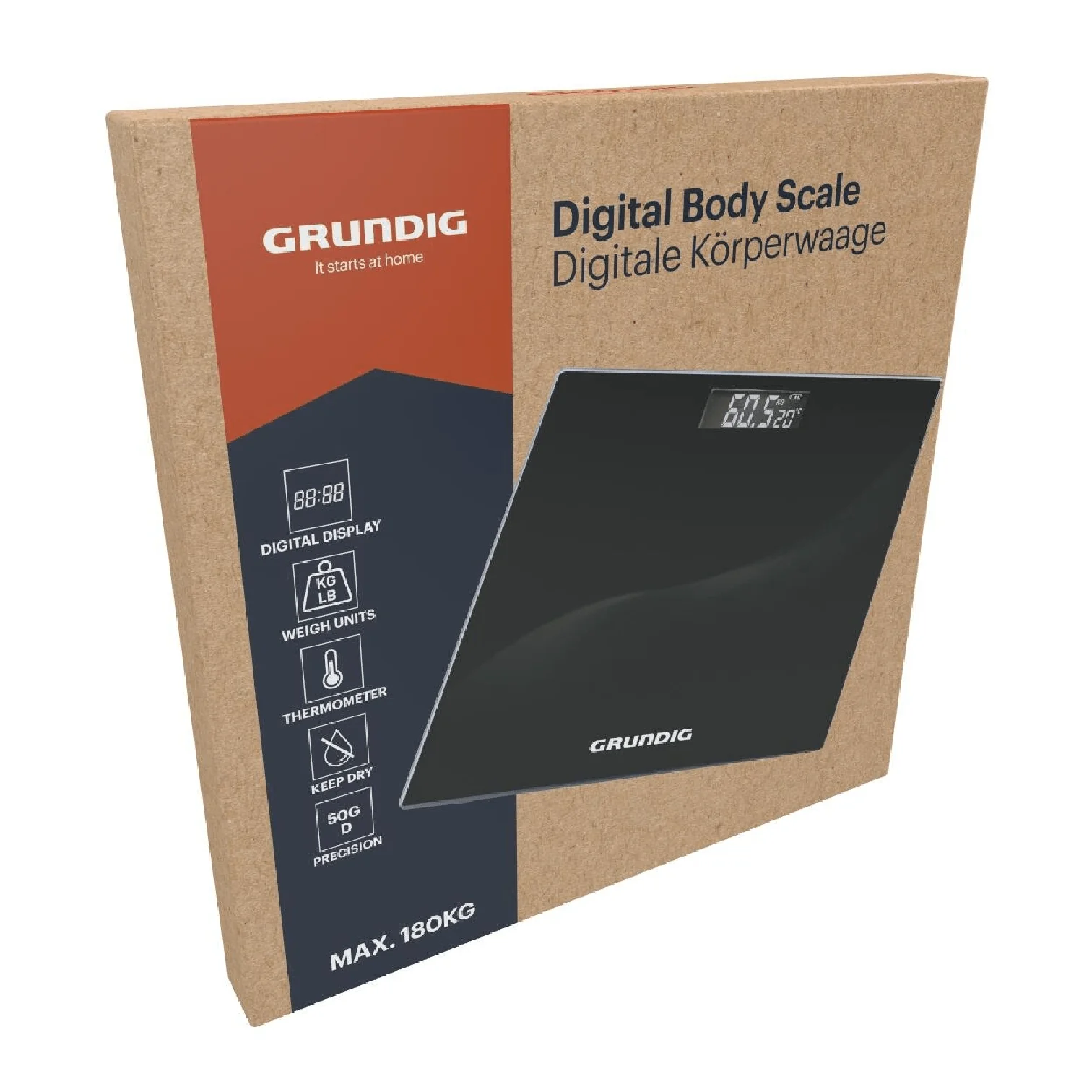 GRUNDIG Digital Body Scale 180kg