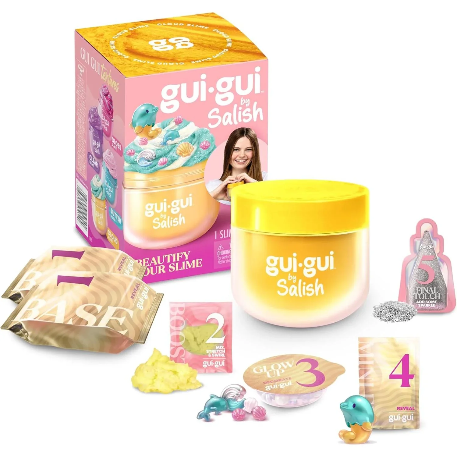 Gui Gui Salish Slime Single Pack Assorted Styles - Image 3