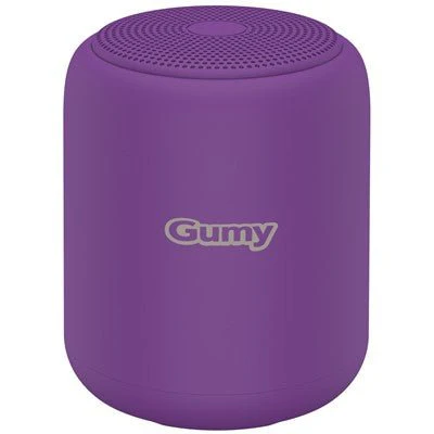 Gumy Portable Compact Wireless Bluetooth Speaker in Violet