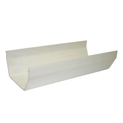 Gutter White Sq 112Mm X 4Mtr