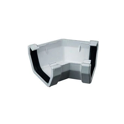 Gutter White Sq Angle 135Deg 112Mm Ras2