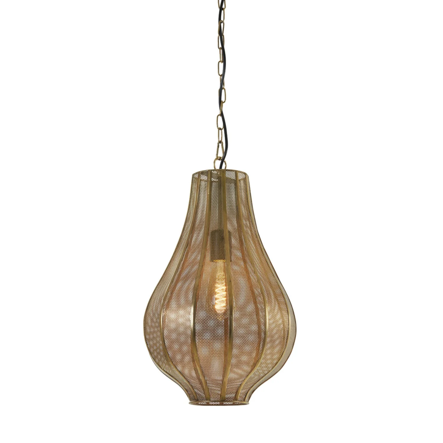 Hanging Pendant 29 x 48.5cm MICHA Gold - Image 2