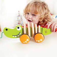 Hape Walk-A-Long Croc - Image 2
