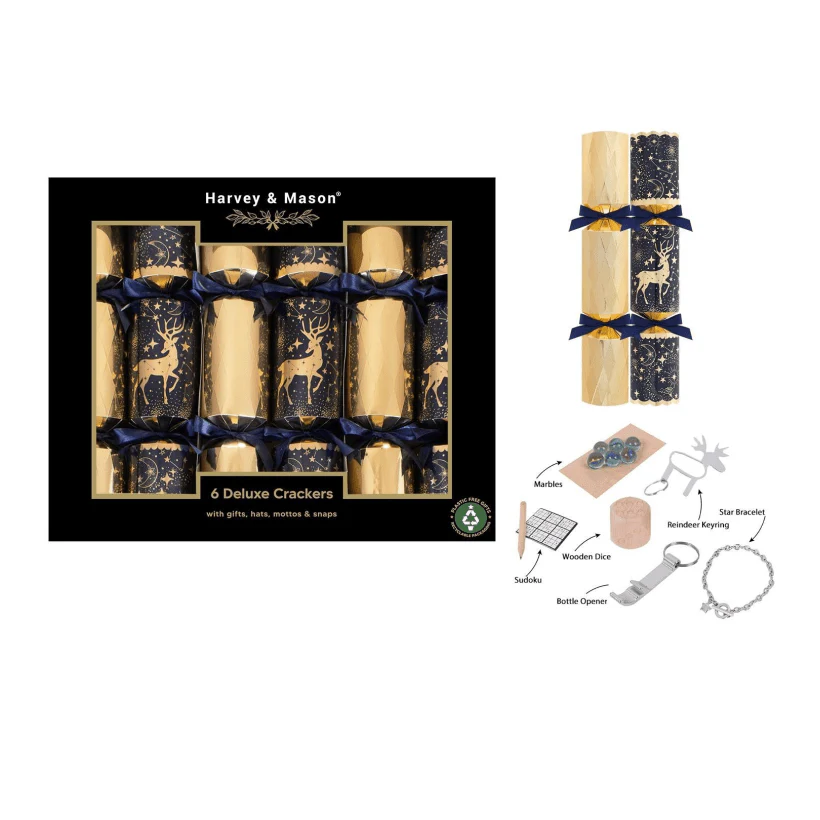 Harvey & Mason 6 Deluxe Constellation 13.5" Crackers