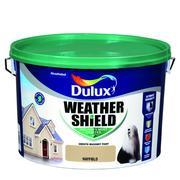 HAYFIELD Dulux Weathershield Masonry Paint Colours - 10 Litre