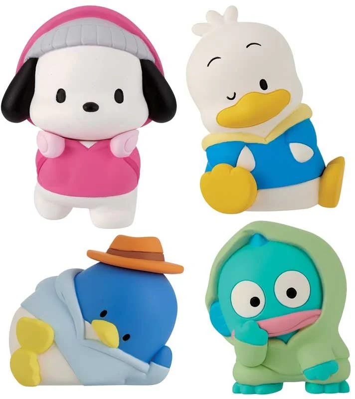 Hello Kitty Hapidanbui Hoodie Figures Assorted Styles - Image 3