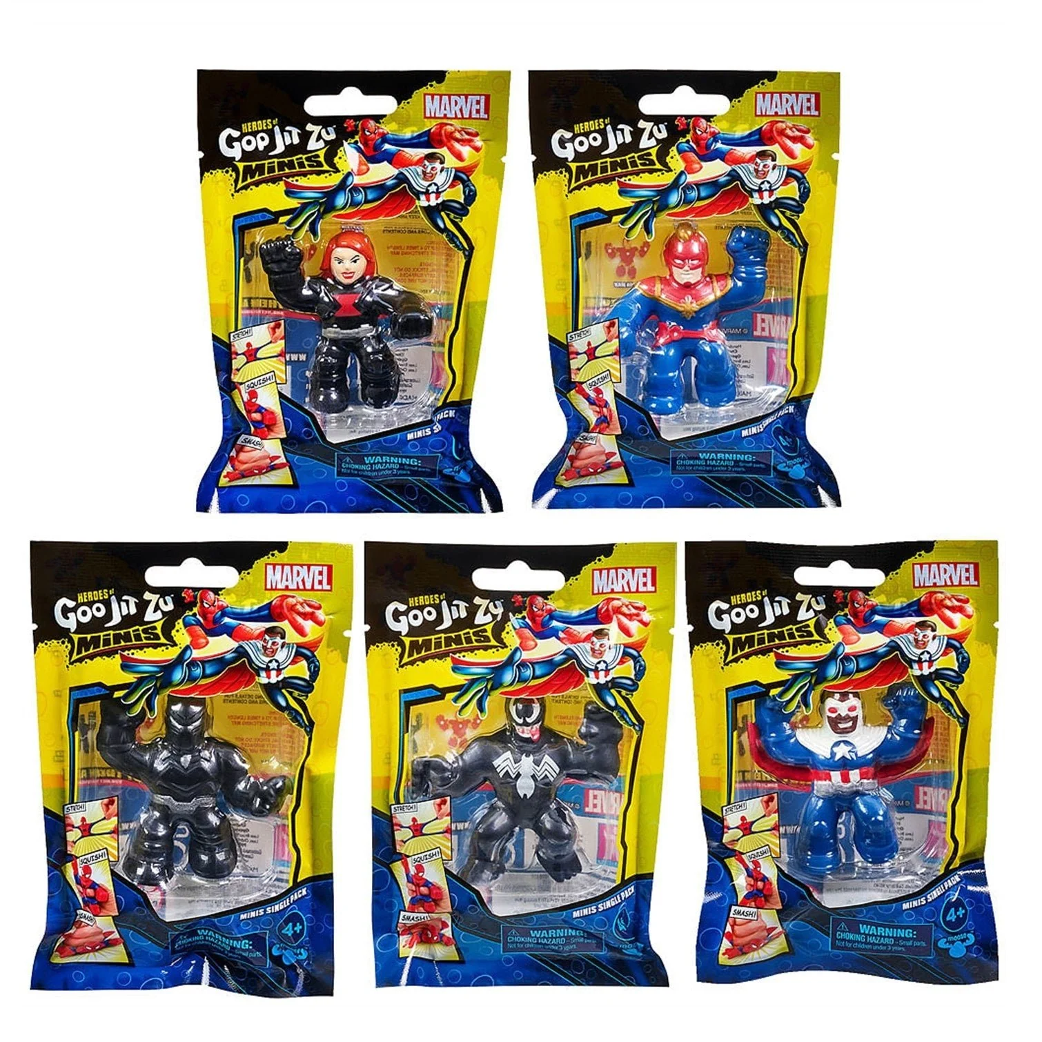 Heroes of Goo Jit Zu - Marvel Minis Assorteds5