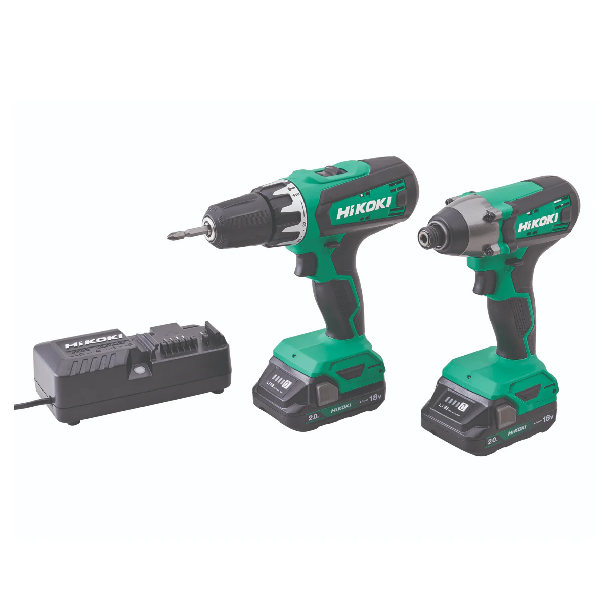 Hikoki 18V Combi & Impact Drill Twin Pack