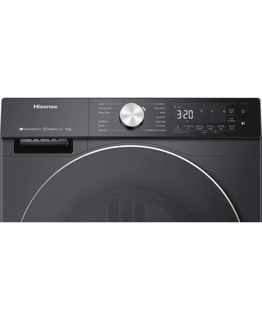 Hisense 10kg Tumble Dryer Black | DH5S102BB - Image 3