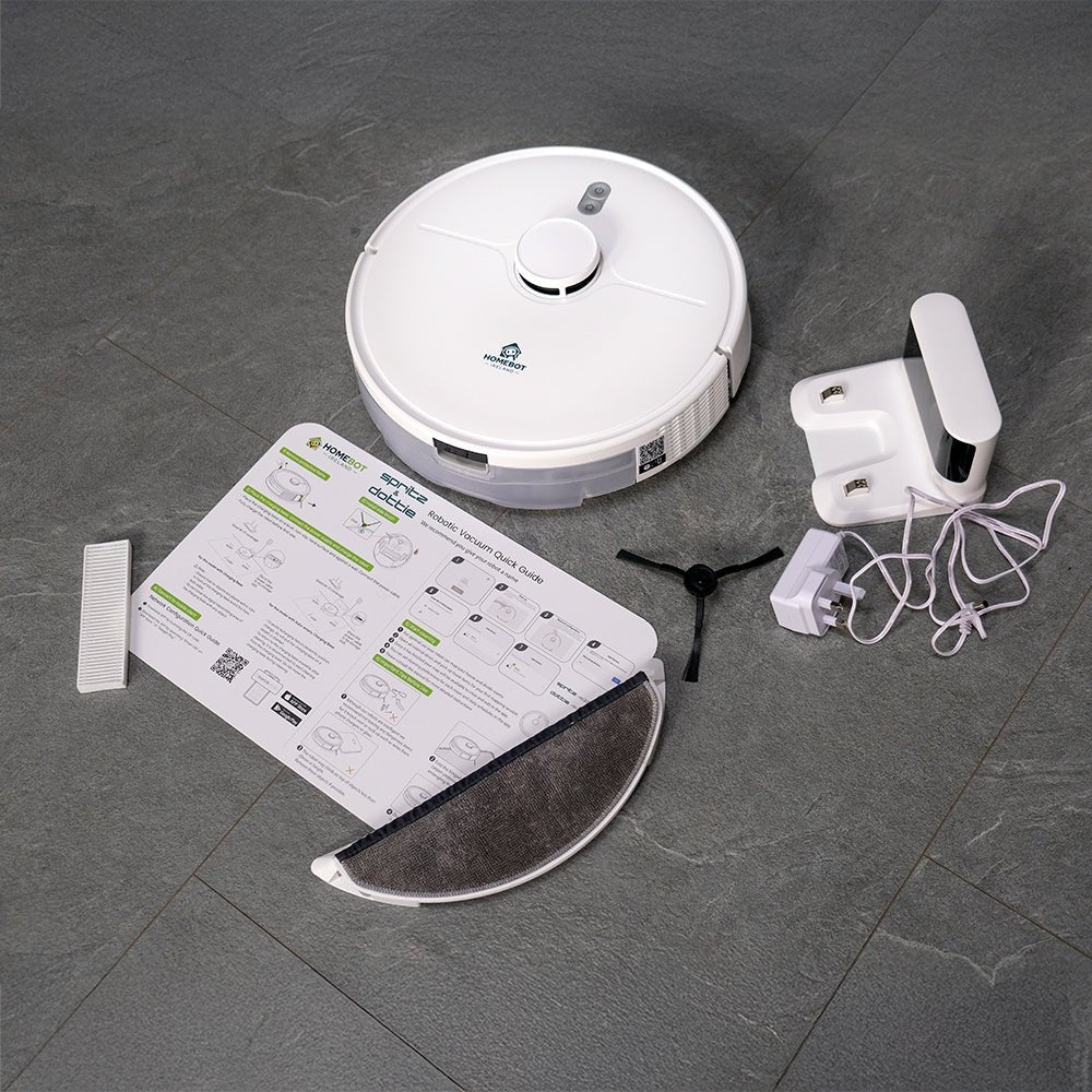 Homebot Spritz 2-In-1 4000Pa Robot Vacuum And Mop With App Control HB-RV-SPR-IE - Image 10