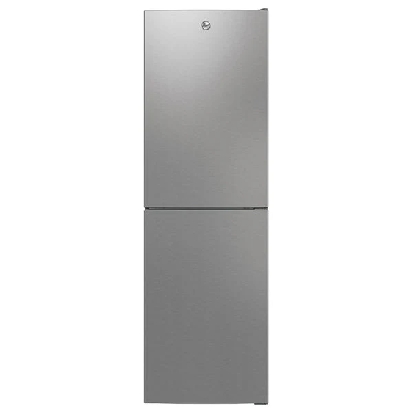 Hoover 252L 50/50 Low Frost Freestanding Fridge Freezer Silver