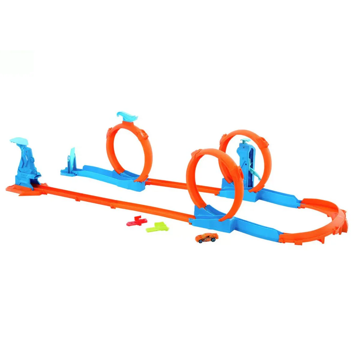 Hot Wheels Track Creator Triple Loop Frenzy Kit - Image 2