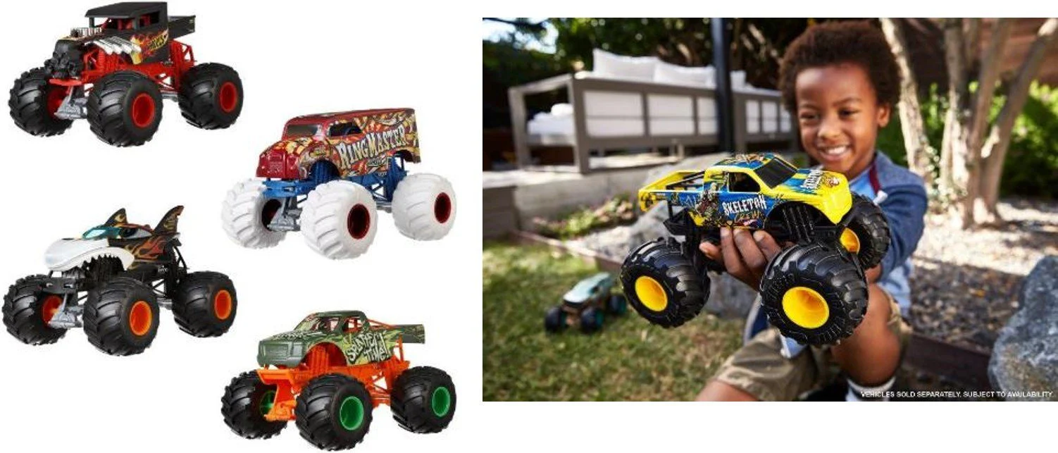 Hot Wheels Monster Truck 1:24 Assorted Styles