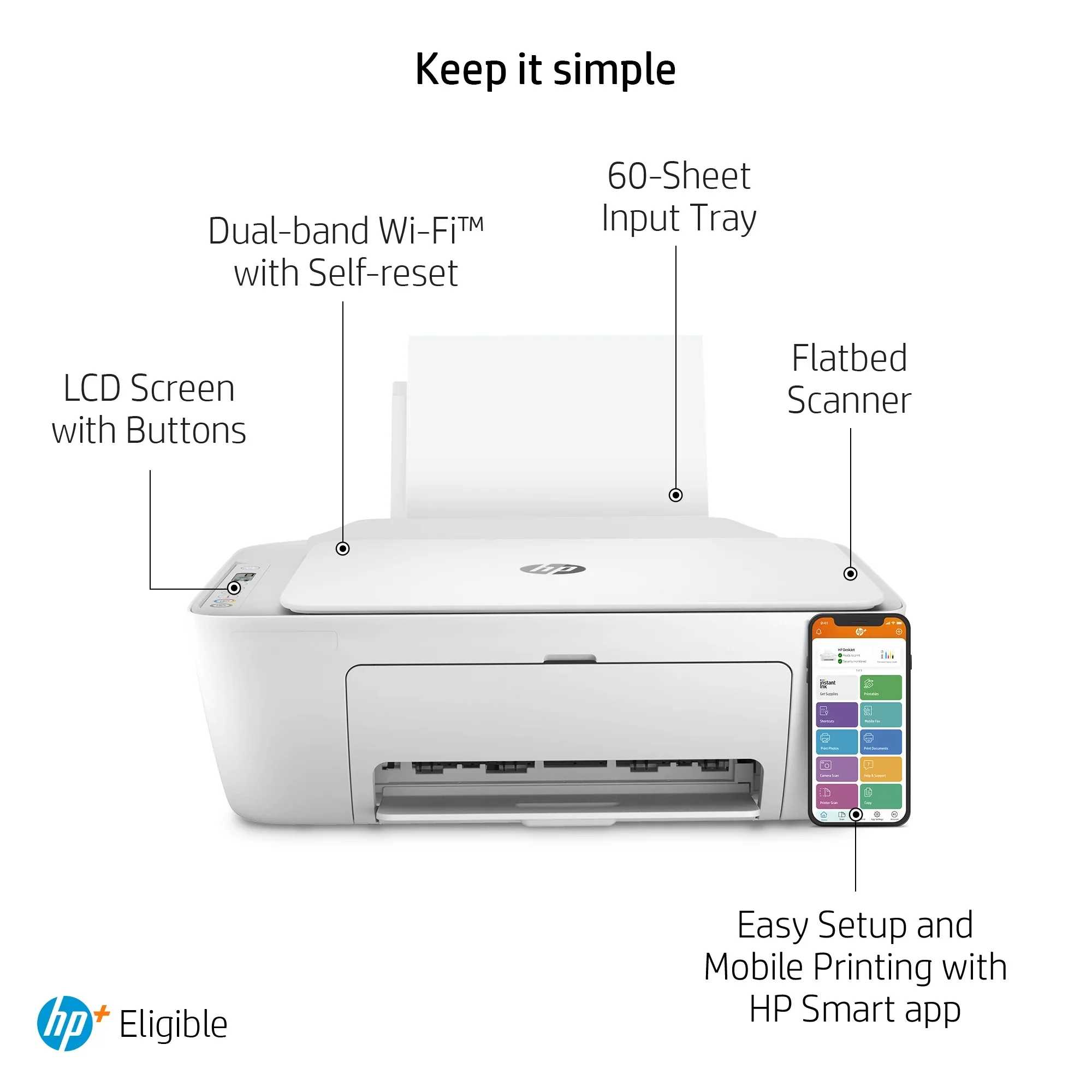 HP Deskjet 2710e All-in-One Printer - Image 3