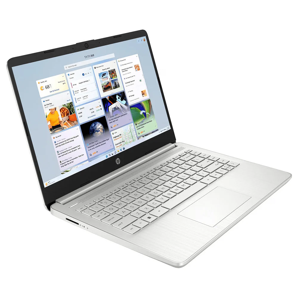 HP Intel Core i3 14" 4GB/128GB Laptop - Natural Silver | 14s-dq5013na - Image 3