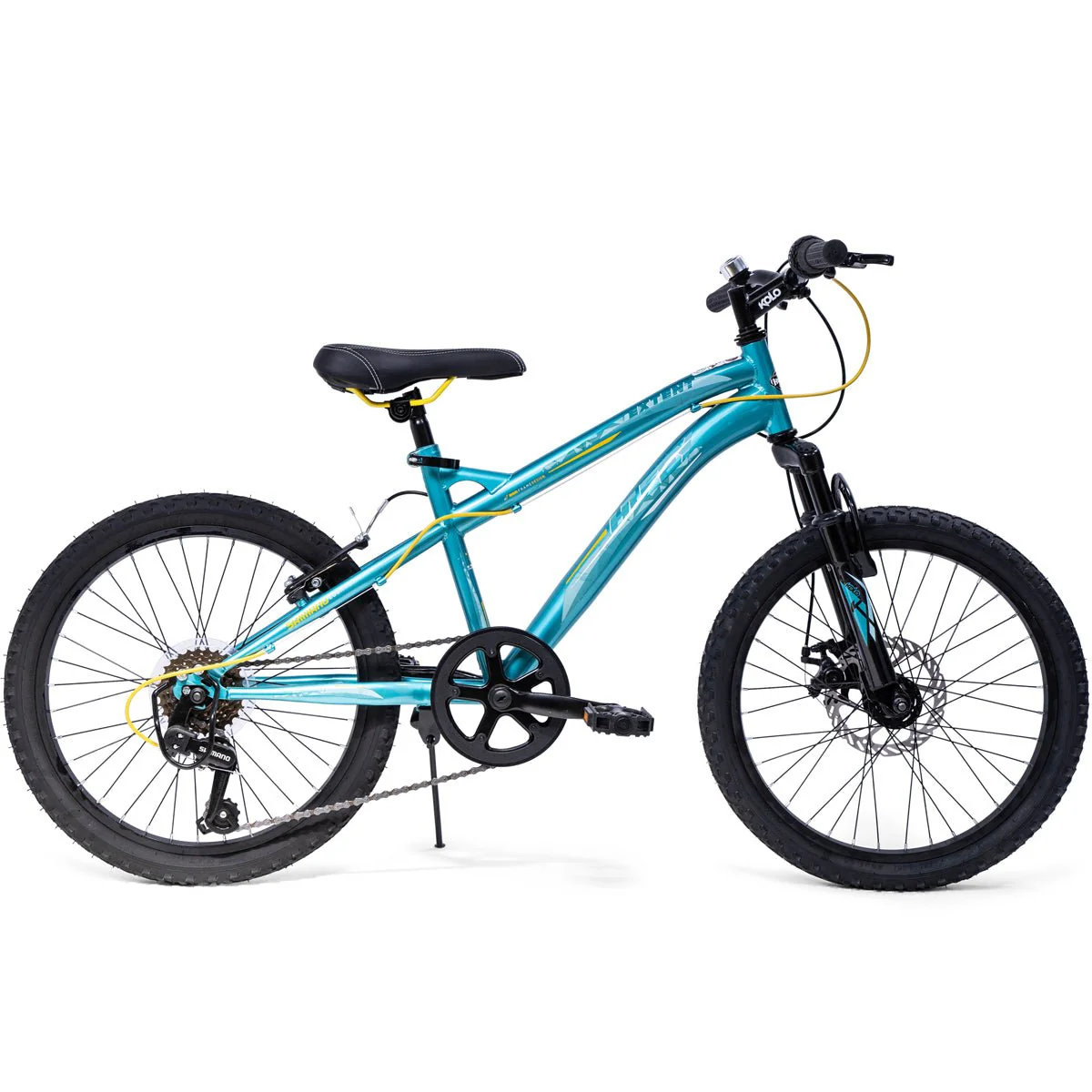 Huffy Extent Junior 20" Mountain Bike - Aqua Blue - Image 5