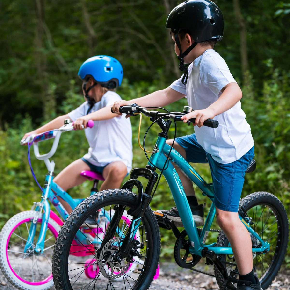 Huffy Extent Junior 20" Mountain Bike - Aqua Blue - Image 6