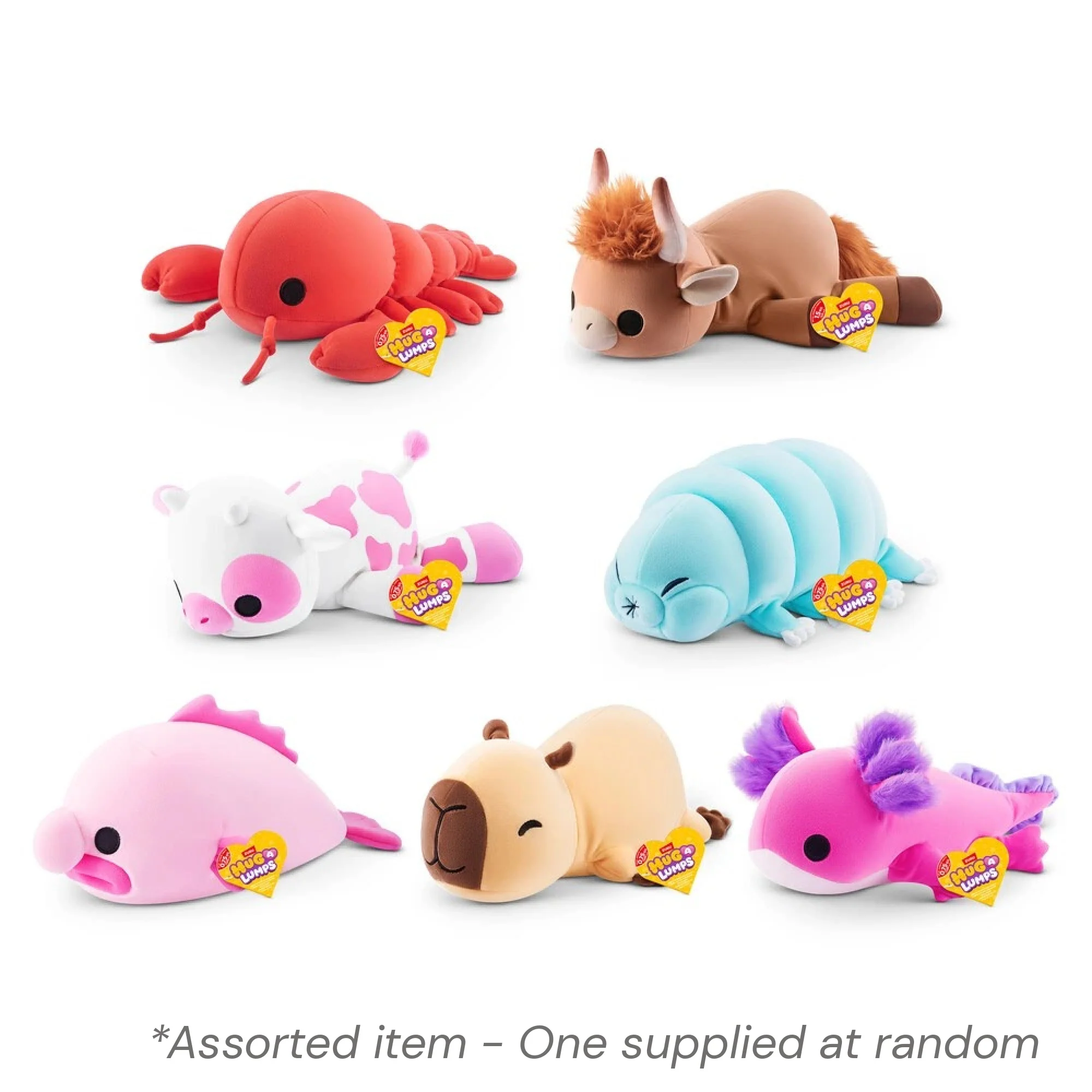 Hug A Lumps Small Plush S2 Assorted - One Supplied at Random*