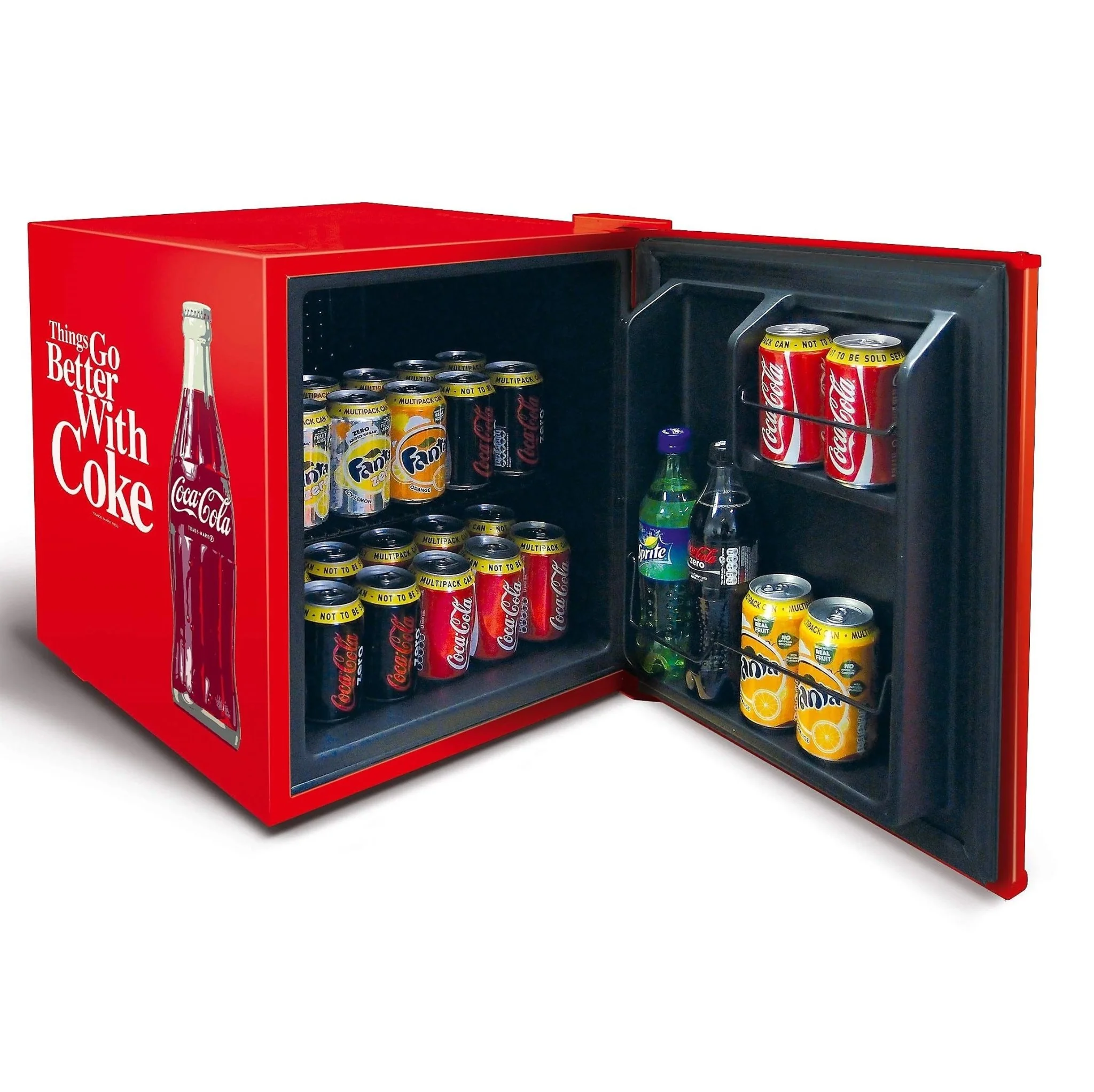 Husky 43 Litre Coca Cola Mini Fridge/Drinks Cooler - Image 2