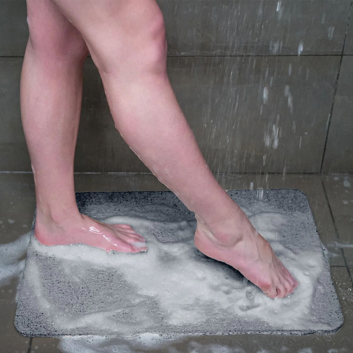 Hydro Wonder Shower Mat Grey - Image 2