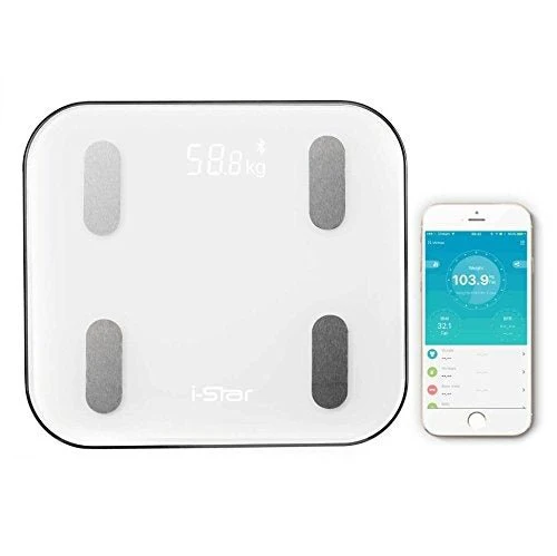 i-Star Bluetooth Body Fat Scale – Wireless Smart Full Body Analyzer