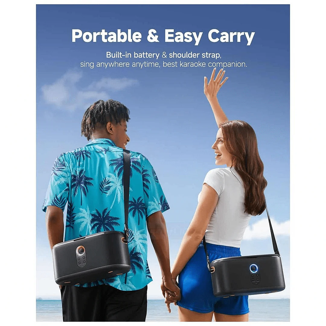 Ikarao Shell S1 Premium Portable Karaoke Machine with 10.1" HD Screen - Image 5