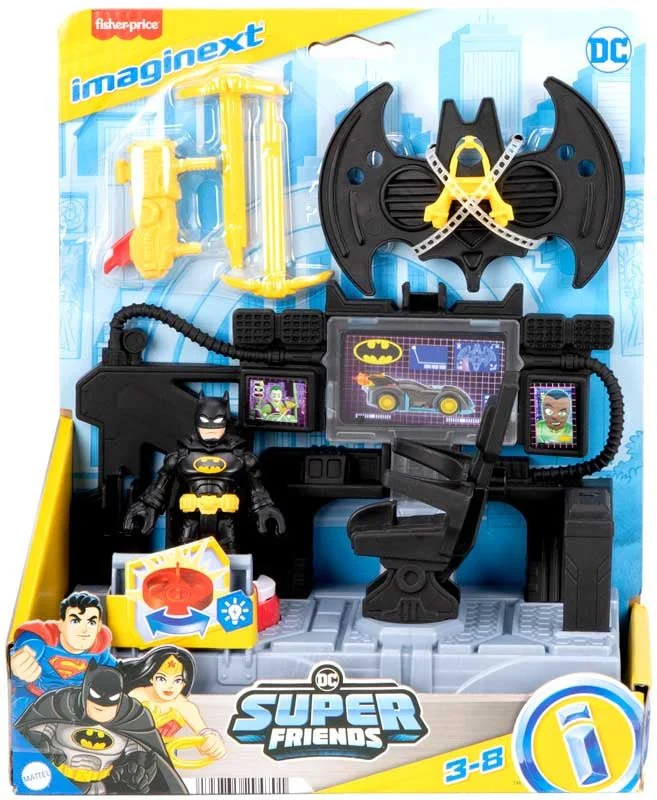 Imaginext Dc Super Friends Bat Command Centre