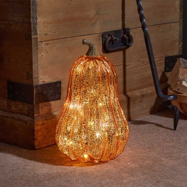 InLit Golden Squash Glass with Auto Timer