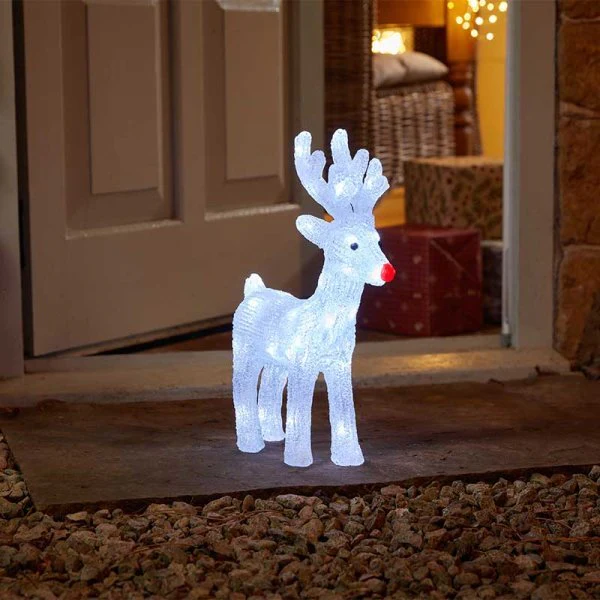 InLit Ice Stag 40cm Battery Operated