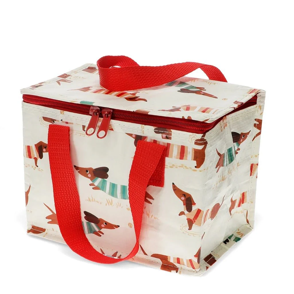Insulated Lunch Bag – Sausage Dog Print