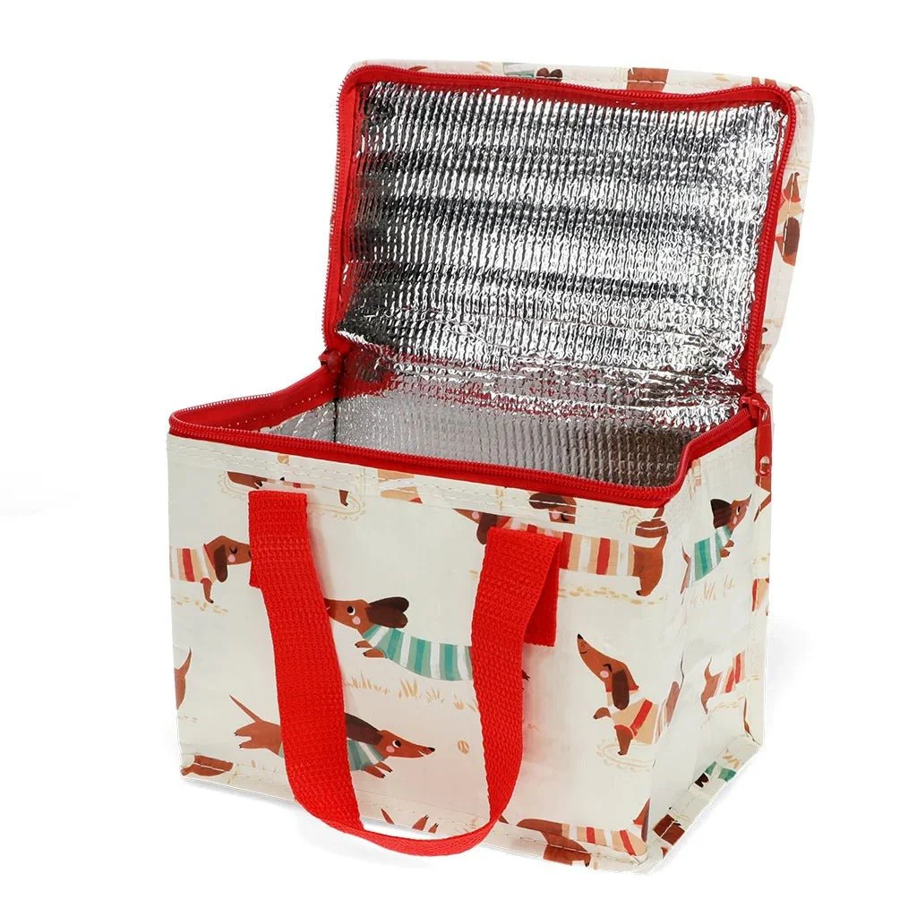Insulated Lunch Bag – Sausage Dog Print - Image 3