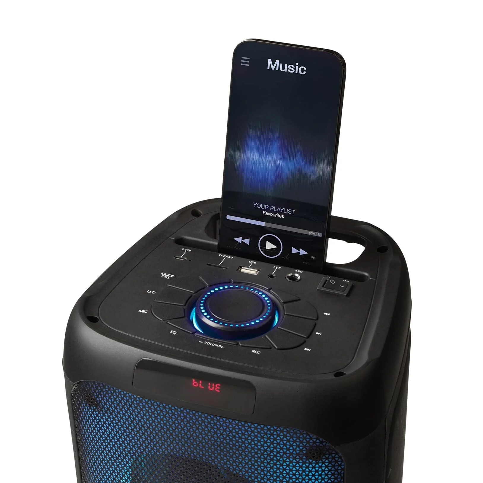 Intempo Bluetooth Karaoke Speaker - With Wired Microphone - Image 2