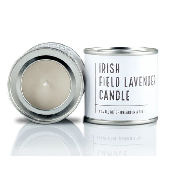Irish Candle Tin Large - Field Lavender