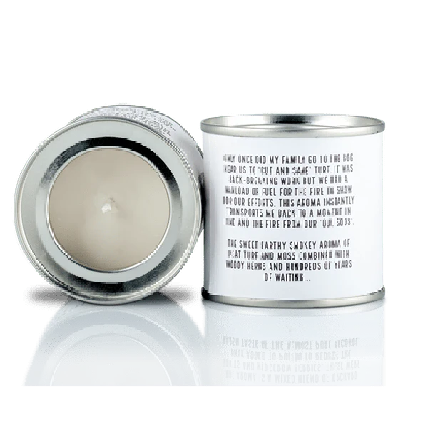 Irish Candle Tin Large - Turf Fire - Image 2