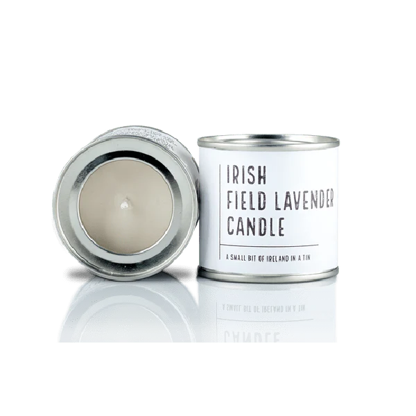 Irish Candle Tin Small - Field Lavender