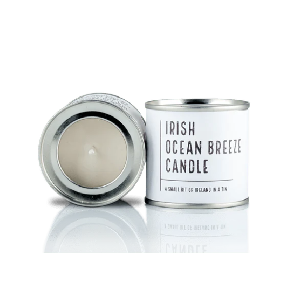 Irish Candle Tin Small - Ocean Breeze
