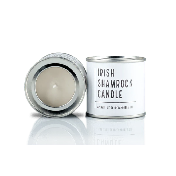 Irish Candle Tin Small - Shamrock