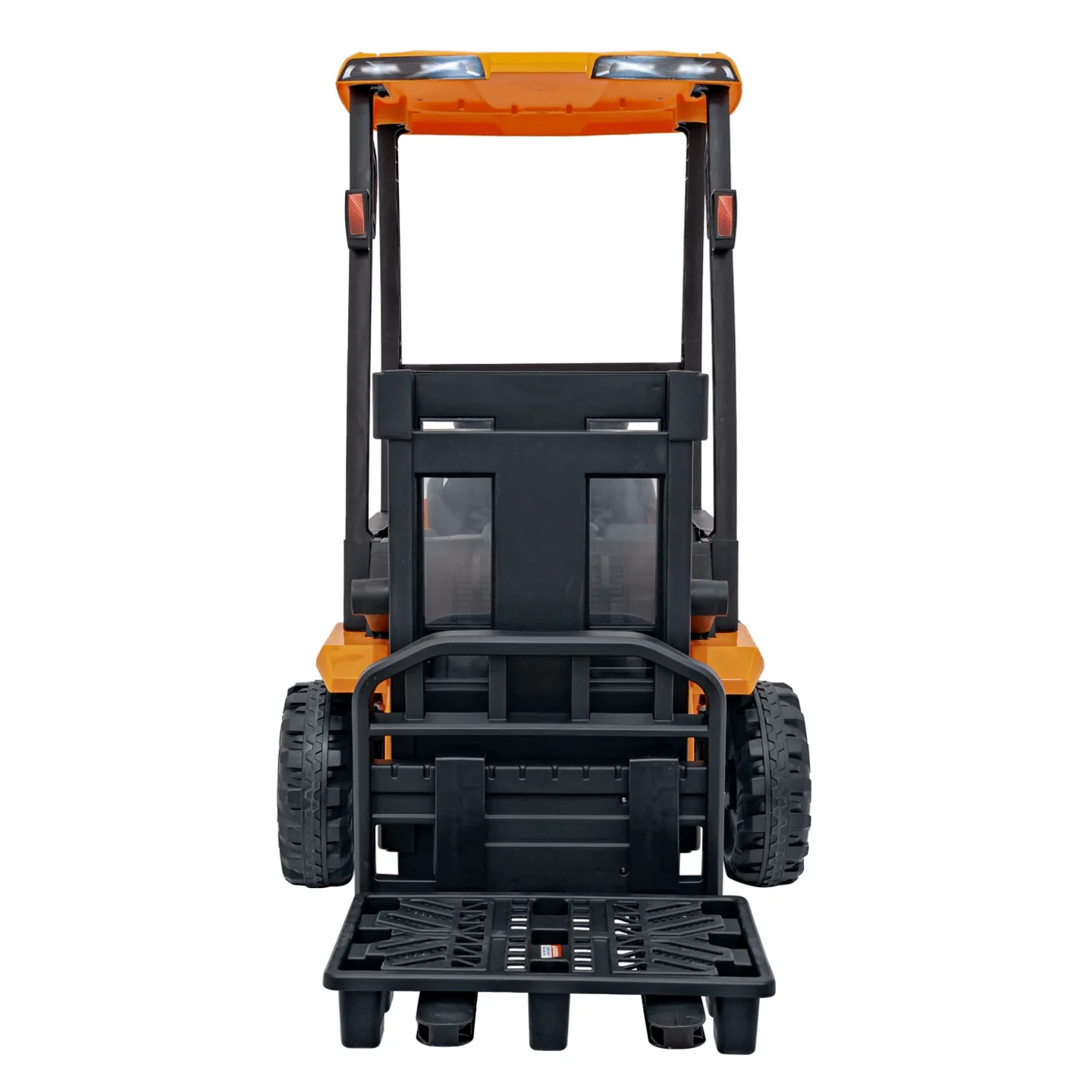 JCB Forklift 12V Electric Ride On Tractor - Yellow - Image 11