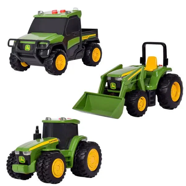 John Deere 3- Pack Mini Vehicle Tractor - Image 2