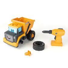 John Deere Build-A-Buddy Yellow Dump Truck Truck - Image 2